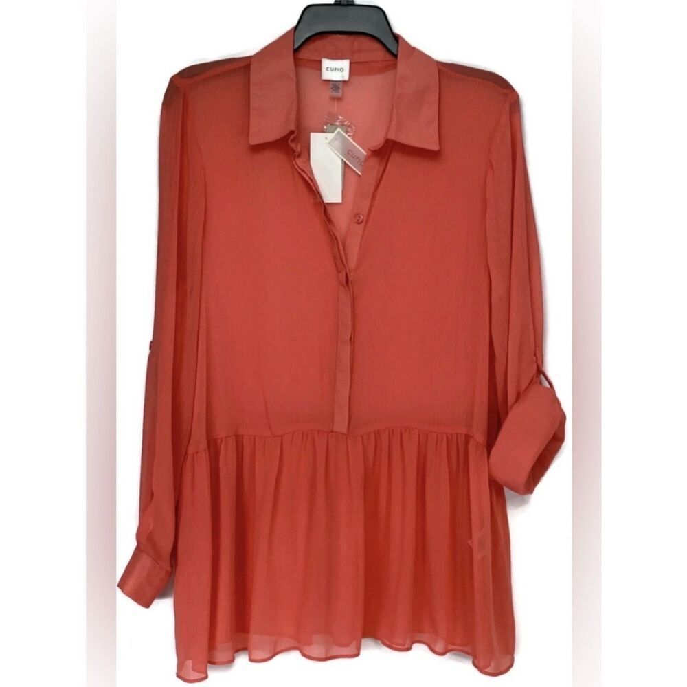 Cupio Women Boho Tunic Top Shirt
Size S NWT